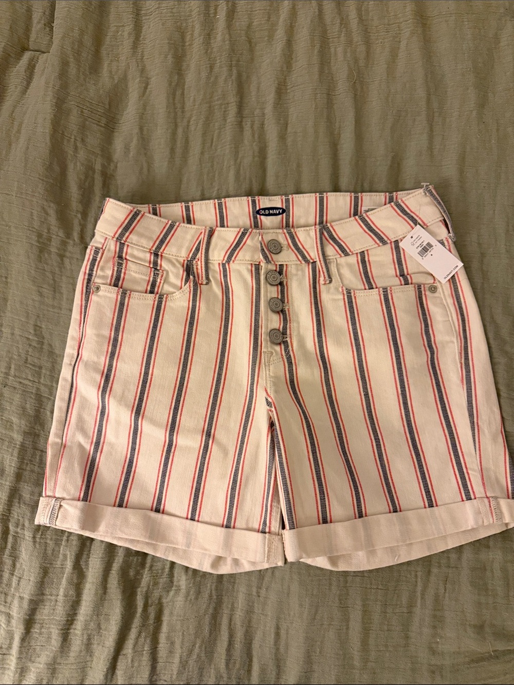 Striped shorts